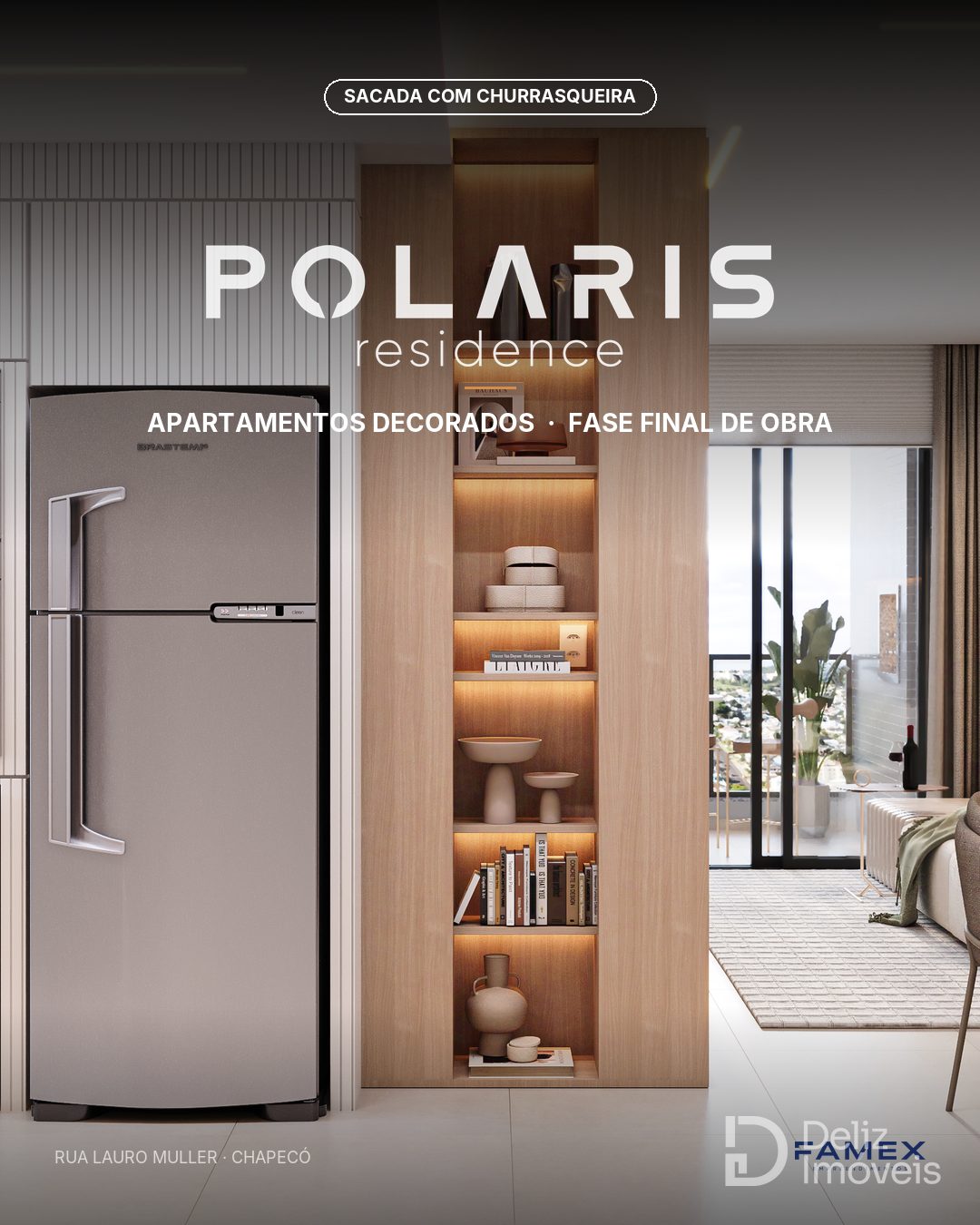 Polaris Residence – Exclusividade para quem busca viver o extraordinário em Chapecó - Foto 4